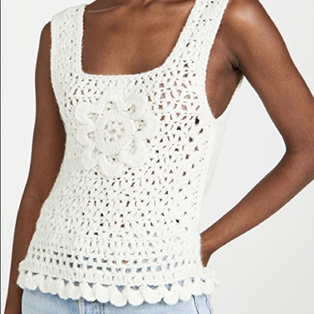 Batsheva Daisy Knit Vest